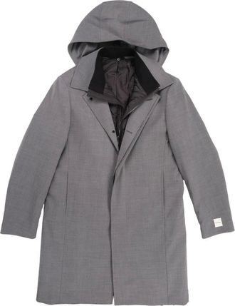 Calvin Klein Hombre, Abrigos, Gris, Talla: XL