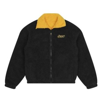 Drew House Reversible Zip Up Jacket Black Yellow DR-SS22-277