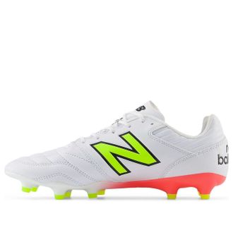 New Balance 442 Pro FG v2 White Energy Red MS41FMB2