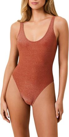 Solid & Striped The Hailey One-Piece Swimsuit in Spice at Nordstrom, Size X-Large