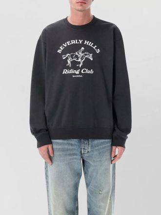 Sporty & Rich bh riding club crewneck sweater