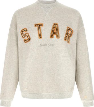 Golden Goose Grey Patch Sweatshirt