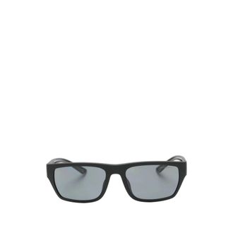 Emporio Armani Sunglasses, unisex, Black, Size: ONE SIZE Rectangle Frame Sunglasses