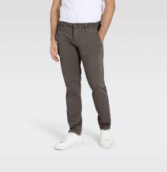 Mac Jeans Flex Ultimate Driver Slim Fit Chino Pants In Grey