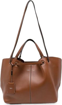 Max Mara Tassen.. - Dames - Schoudertassen - Bruin - ONE Size - Nylon - Tassen