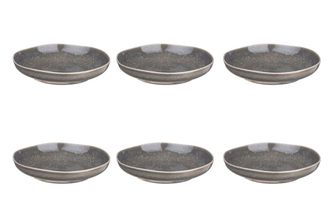 Bj&ouml;rn Borg Plato hondo STELLAR &Oslash;22,5cm - 6 Piezas - Gris hormig&oacute;n