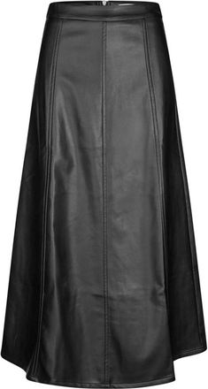 Lollys Laundry Midi Rokken - Dames - Midirokken - Zwart - XS - Rokken