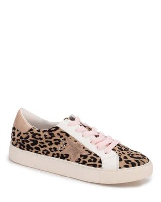 Corkys Footwear Womens Supernova Sneakers In Leopard Rose Gold