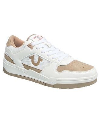 True Religion Travis Court Sneaker in White/tan at Nordstrom, Size 10