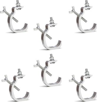 OEM Abrazaderas Para Iluminaci&oacute;n De Escenario (10 Unidades), Ganchos Para Iluminaci&oacute;n, Aptas Para Tubos De 30 A 52 Mm De Di&aacute;metro