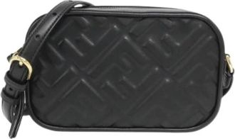Fendi Pre-owned Leren Schoudertas - Dames - Vintage Schoudertas - Zwart - ONE Size - Leer - Vintage