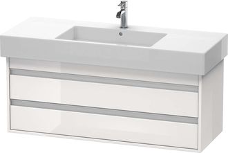 Duravit Ketho Neceser De Pared 6642, 2 Cajones, 1200mm, Para - Duravit