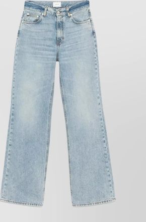 Haikure aqua wide leg trousers