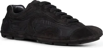 Prada Mens Montecarlo Re-Edition 2005 Sneakers Black Trainers