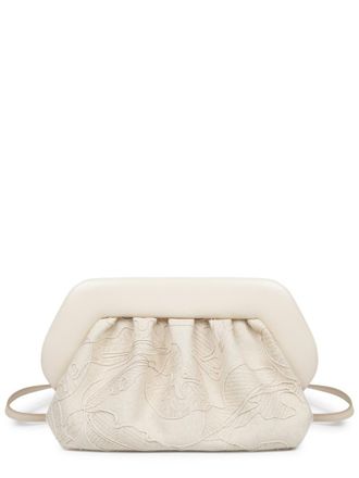 Themoir&egrave; Off White Bios Medium Clutch