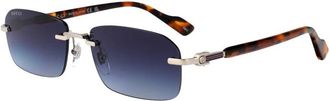 Gucci Gg1221S Zonnebril - unisex - Accessoires - Grijs - Maat: 56 MM