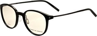 Porsche Design Mens 50mm Black Opticals P8335-50A