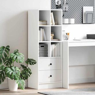 vidaXL vidaXL Credenza Bianco 45.5 x 34 x 127 cm Legno multistrato