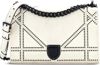 Dior Diorama Flap Bag Studded Leather Medium shoulder bag - Beige