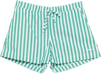 Hunza G Cabana Shorts - Dames - Bermuda - Groen - M/L - Katoen - Korte Broeken