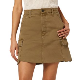 Joe's Womens The Cargo Skirt In Capers