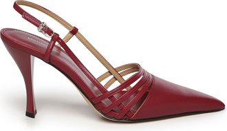 Michael Kors Haisley Leather Slingback