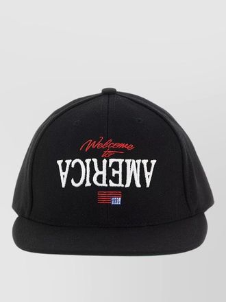 Willy Chavarria america spirit baseball cap embroidered logo