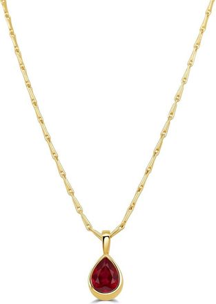 Sabrina Designs 14K 1.60 Ct. Tw. Diamond & Ruby Stackable Pendant