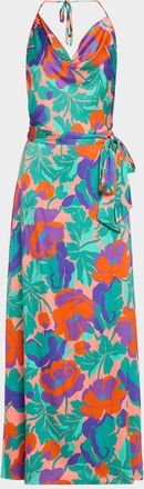 Ramy Brook Corrine Floral-Print Column Gown