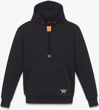 MCM Logo Stitch Ponte Hoodie
