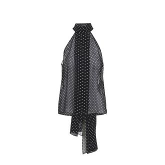 Tom Ford Black Polka-dot Top