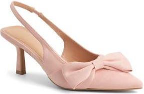 New York & Company Cori Pointed Toe Slingback Pump in Pink at Nordstrom Rack, Size 7.5