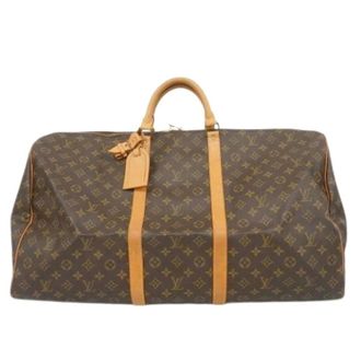 Louis Vuitton Pre-owned Weekend Bags, unisex, Brown, Size: ONE SIZE Pre-owned Keepall 60 Boston Bag