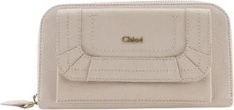 Chlo&eacute; Pre-owned Leather Wallet - Dames - Vintage Accessoires - Roze - ONE Size - Leer - Vintage
