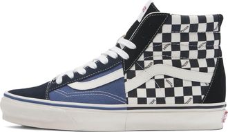 Vans Premium Clash The Wall Checkerboard Black Blue VN000CNKBKC