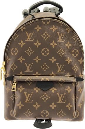 Louis Vuitton Brown Coated Canvas Backpack (Pre-Owned)