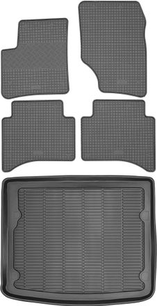 OEM Juego De Alfombrillas De Goma Para Coche Y Alfombrilla Para Maletero Para Volkswagen Touareg I Suv De 2002 A 2010