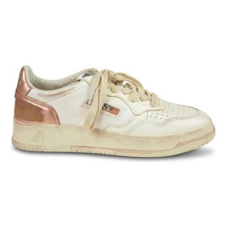 Autry Medalist Low Super Vintage - Dames - Sneakers - Wit - 36 EU - Katoen - Schoenen