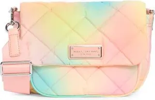 Marc Jacobs Diamond Quilt Utility Messenger Bag in Desert Sun Multi at Nordstrom Rack
