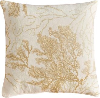 Biancoperla KALOS Cojín Decorativo, Arena, 45x45