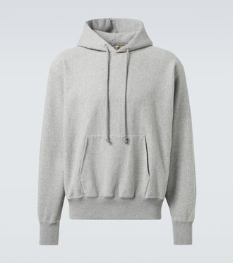 Auralee Cotton jersey hoodie