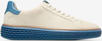 Cole Haan Mens GrandPrø Court Skyweave Sneakers - Beige Size 10.5