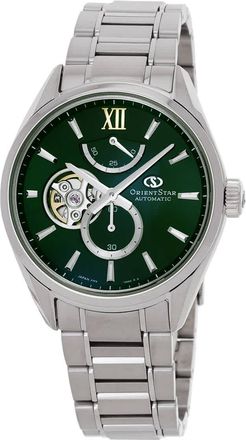 Orient Star Automatic Green Mother of Pearl Dial Mens Watch RE-BY0005A00B
