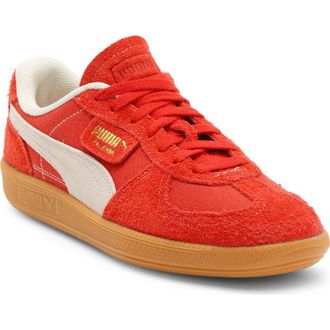 Puma Palermo Vintage Sneaker in Candy Apple/Gum at Nordstrom, Size 10.5