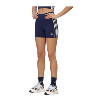 adidas Fitness, Dames, Blauw, M, Originals Sport Superstar Short Leggings
