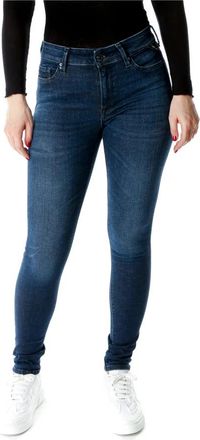 Replay Skinny Fit Jeans - Dames - Skinny Jeans - Blauw - W25 L30 - Denim - Jeans