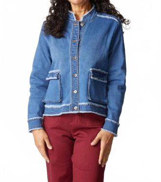 Habitat Southern Raised Jacket In Medium Denim