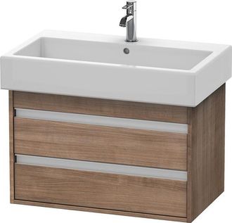 Duravit Duravit Ketho Neceser De Pared 6637, 2 Cajones, 750mm, Para Vero, Color (frente/cuerpo): Cerezo Del Tesino - Kt663707373