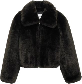 Stand Studio Aya Jacket - Dames - Jassen - Bruin - L - Polyester - Jassen