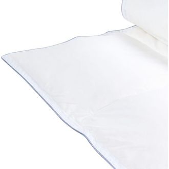 Beliani Edred&oacute;n De Lujo De Plumas Y Plum&oacute;n De Pato Ligero C&aacute;lido 6 Tog 200 X 200 Cm Blanco Krivan